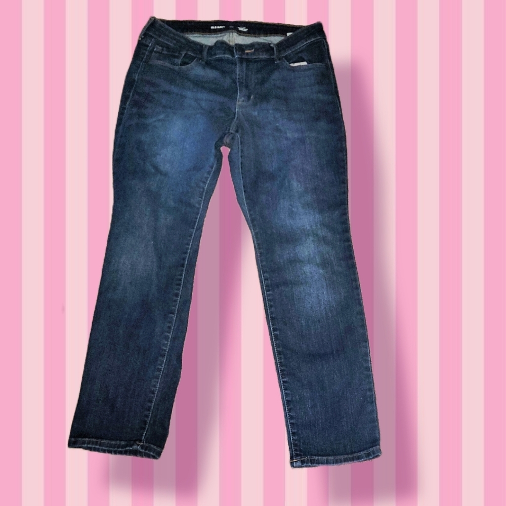 Old navy women's power slim straight midrise jeans